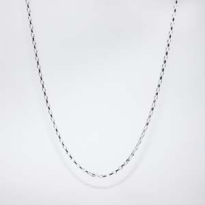 New Collection: Sterling Silver 'BOD1' Belcher Diamond Cut Chain