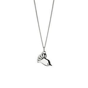 New Collection: BOH RUNGA - Sterling Silver Petite Baby Fantail Pendant