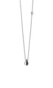 New Collection: BOH RUNGA- Sterling Silver Drop in the Ocean Pearl Moon Glow Pendant