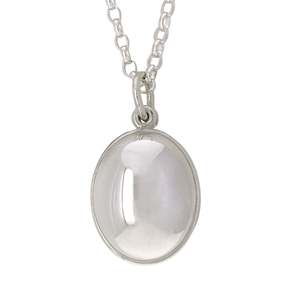 New Collection: Sterling Silver 'Cameron's' Large Oval Locket