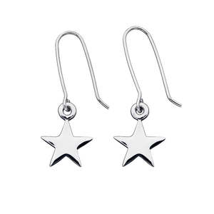Karen Walker - Sterling Silver Star Earrings