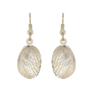 Sterling Silver Pepe Paua Drop Earrings