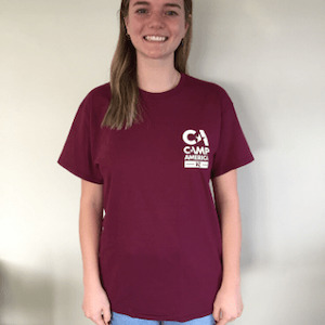 Products: 2020 Camp America NZ Maroon Tee