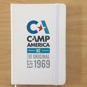 Camp America NZ Travel Notebook
