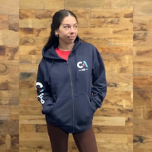 Products: Navy Camp America NZ Hoodie