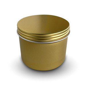 Gold Candle Tin 150ml - Candle Creations