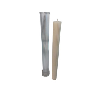Striped Pole Pillar Candle Mold - Candle Creations