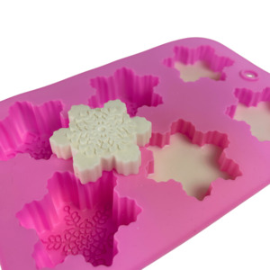 Snowflake Candle Mold - Candle Creations
