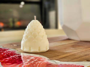 Pine Cone Scented Candle