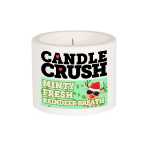 Minty Fresh Reindeer Breath "Mini Me" Candle