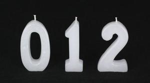 Made In Nz Candles: Number Candles