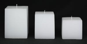 Shapes: Square candles