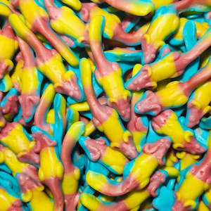 Rainbow Confectionery: Milk Bottles