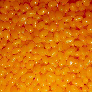 Rainbow Confectionery: Orange Jelly Beans