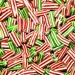 Licorice Candy: Green & Red Candy Poles
