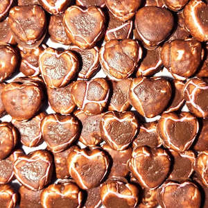 Marshmallow Lollies: Freeze Dried Chocky Hearts