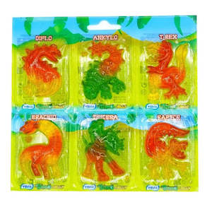 Animal Lollies: Dino Jelly 6 pack
