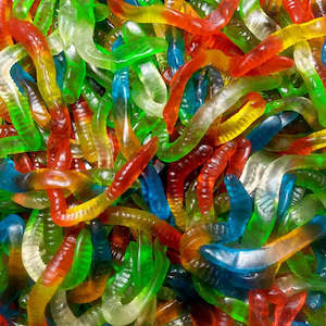 Animal Lollies: Gummy Worms