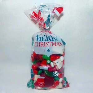 Christmas Lollies: Merry Christmas Bags 500g