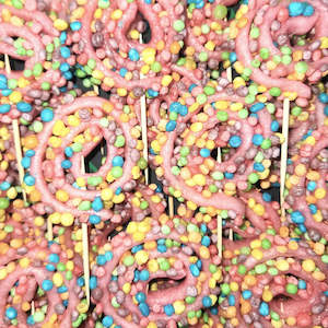 Chocolates: Cranberry Almond & Pistachio Nougat