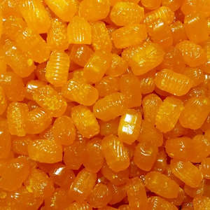 Orange Lollies: Barley Sugars