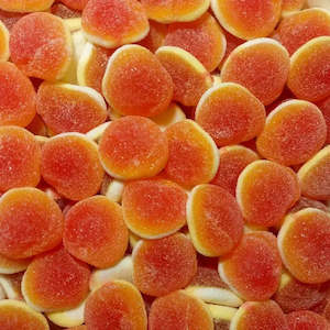 Orange Lollies: Filled Peaches