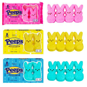 Peeps Marshmallow Bunnies 4pc