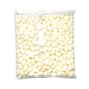 White Jelly Beans (1kg Bag)