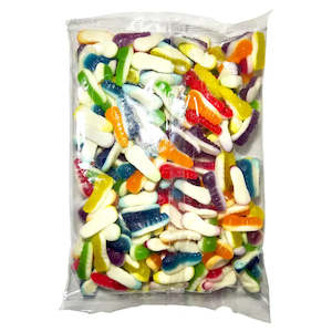 Gummy Lollies: Witchy Grubs (1kg Bag)