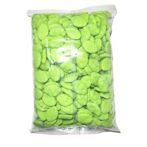 Halal Lollies: Green Melon Clouds (1kg Bag)