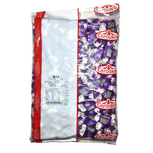 Purple Lollies: Tangy Grape Chews (2kg Bag)