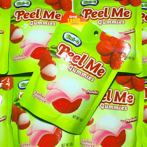 Lychee Peel Me Gummies 65g