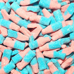 Sour Lollies: Sour Bubblegum Bottles