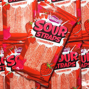 Sour Straps Strawberry 160g