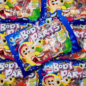 Halloween Lollies: Body Parts 500g