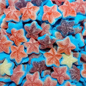 Blue Lollies: Fizzy Rainbow Stars