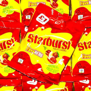 American Candy Nz: Starbursts Fave Reds 127g