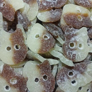 Swedish Candy: Bubs Sour Cola Skulls