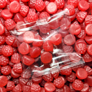 Promotional Lollies: Raspberries Promotional Lollies