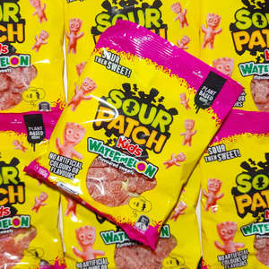 Sour Lollies: Sour Patch Kids Watermelon 190g