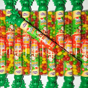 Reindeer Christmas Jelly Bean Tube 80g