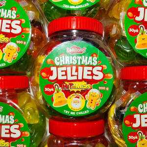 Lollies: Christmas Jellies 900g 30pk