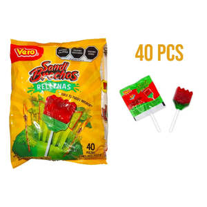 Sale: 40 pc Red & Green Tounge Painter