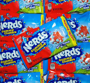 Nerd Gummy Clusters Berry Punch Rush 85g Sharepack