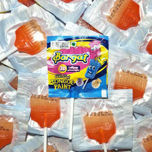 CLEARANCE - Orange Tongue Painter Lollipop 14g