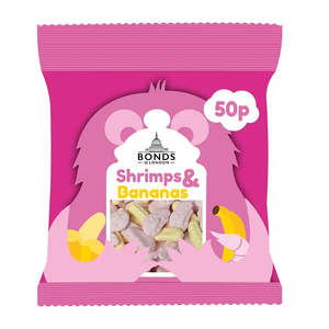 New: Bonds Shrimps and Bananas 50g (UK)