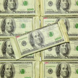 $100 Chocolate Bar 100g