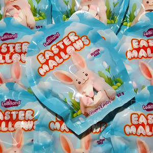 Lollies: Easter Bunny Mallows 50g