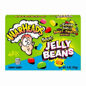 BBD: 05/2026 Warheads Jelly beans 113g
