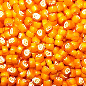 DAMAGED: Orange Rock Candy